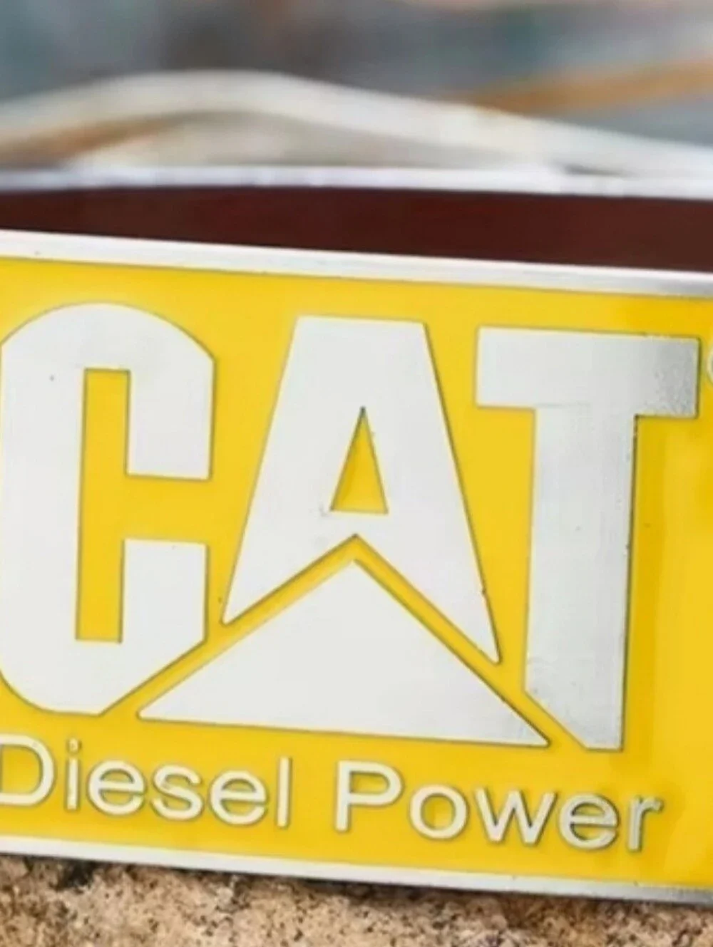 New CAT Caterpillar Diesel Power belt Buckle Choose One Of 2